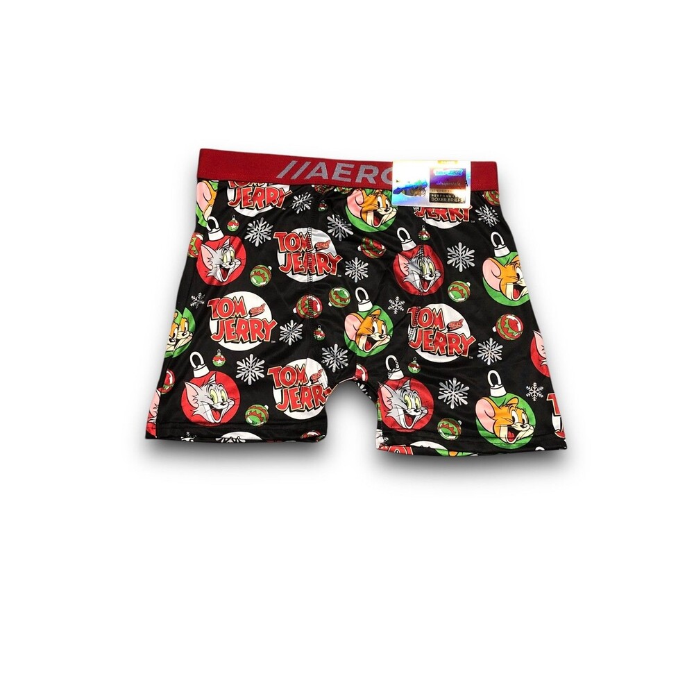 Aeropostale Men's "Tom and Jerry" Boxer Briefs - XL